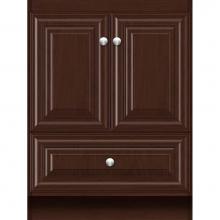 Strasser Woodenwork 14.186 - 24 X 18 X 32 Montlake Vanity Classic Miter Choc Cherry Std