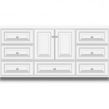 Strasser Woodenwork 14.250 - 60 X 18 X 32 Montlake Vanity Classic Miter Sat White Sb
