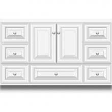 Strasser Woodenwork 14.099 - 48 X 21 X 32 Montlake Vanity Classic Miter Sat White Sb