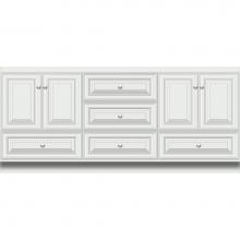 Strasser Woodenwork 17.455 - 72 X 21 X 32 Montlake Vanity Classic Miter Powder Grey Db