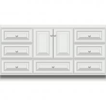 Strasser Woodenwork 17.415 - 60 X 21 X 32 Montlake Vanity Classic Miter Powder Grey Sb