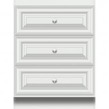 Strasser Woodenwork 17.410 - 24 X 18 X 32 Montlake Drawer Bank Classic Miter Powder Grey