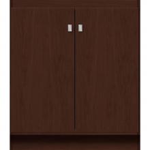 Strasser Woodenwork 24.804 - 30 X 21 X 34.5 Montlake View Vanity Slab Choc Cherry Std