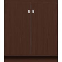 Strasser Woodenwork 24.815 - 30 X 18 X 34.5 Montlake View Vanity Slab Choc Oak Std