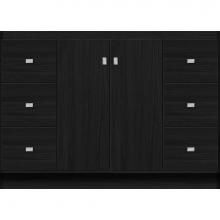 Strasser Woodenwork 29.295 - 48 X 21 X 34.5 Montlake View Vanity Slab Midnight Oak Sb