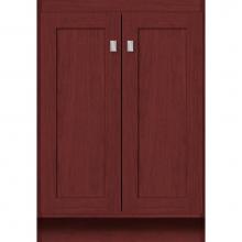 Strasser Woodenwork 27.972 - 24 X 21 X 34.5 Montlake View Vanity Shaker Dk Cherry Std