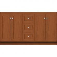 Strasser Woodenwork 28.951 - 60 X 21 X 34.5 Montlake View Vanity Shaker Cinn Cherry Db