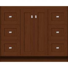 Strasser Woodenwork 29.508 - 42 X 21 X 34.5 Montlake View Vanity Shaker Pecan Cherry Sb