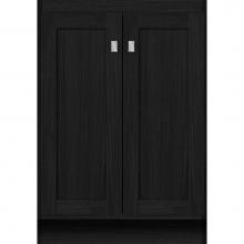 Strasser Woodenwork 26.058 - 24 X 21 X 34.5 Montlake View Vanity Shaker Midnight Oak Std