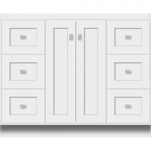 Strasser Woodenwork 29.507 - 42 X 21 X 34.5 Montlake View Vanity Shaker Powder Grey Sb