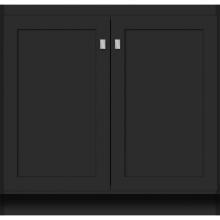 Strasser Woodenwork 28.624 - 36 X 21 X 34.5 Montlake View Vanity Shaker Sat Black Std