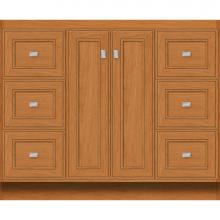 Strasser Woodenwork 29.205 - 42 X 18 X 34.5 Montlake View Vanity Deco Miter Nat Cherry Sb