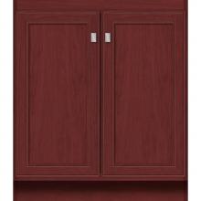 Strasser Woodenwork 28.001 - 30 X 18 X 34.5 Montlake View Vanity Deco Miter Dk Cherry Std