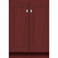 Strasser Woodenwork 28.003 - 24 X 18 X 34.5 Montlake View Vanity Deco Miter Dk Cherry Std