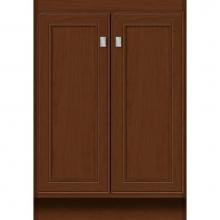 Strasser Woodenwork 28.122 - 24 X 21 X 34.5 Montlake View Vanity Deco Miter Pecan Cherry Std