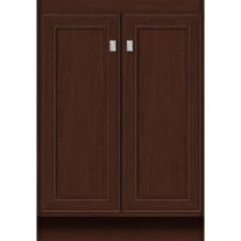 Strasser Woodenwork 28.183 - 24 X 18 X 34.5 Montlake View Vanity Deco Miter Choc Cherry Std