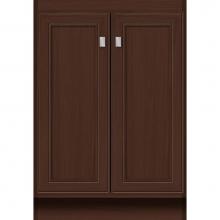 Strasser Woodenwork 27.880 - 24 X 21 X 34.5 Montlake View Vanity Deco Miter Choc Oak Std