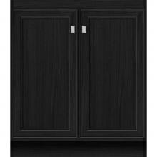 Strasser Woodenwork 27.878 - 30 X 21 X 34.5 Montlake View Vanity Deco Miter Midnight Oak Std