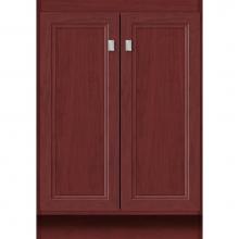 Strasser Woodenwork 27.989 - 24 X 18 X 34.5 Montlake View Vanity Ogee Miter Dk Cherry Std