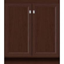 Strasser Woodenwork 28.166 - 30 X 21 X 34.5 Montlake View Vanity Ogee Miter Choc Cherry Std