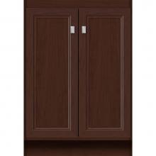 Strasser Woodenwork 28.168 - 24 X 21 X 34.5 Montlake View Vanity Ogee Miter Choc Cherry Std