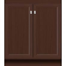 Strasser Woodenwork 27.848 - 30 X 21 X 34.5 Montlake View Vanity Ogee Miter Choc Oak Std