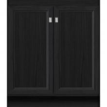 Strasser Woodenwork 27.850 - 30 X 21 X 34.5 Montlake View Vanity Ogee Miter Midnight Oak Std