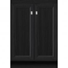 Strasser Woodenwork 27.854 - 24 X 21 X 34.5 Montlake View Vanity Ogee Miter Midnight Oak Std