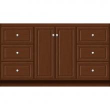 Strasser Woodenwork 28.878 - 60 X 21 X 34.5 Montlake View Vanity Ultra Pecan Cherry Sb