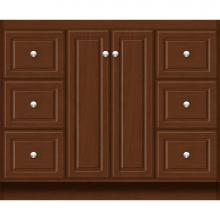 Strasser Woodenwork 29.579 - 42 X 18 X 34.5 Montlake View Vanity Ultra Pecan Cherry Sb