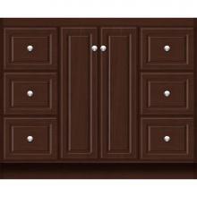 Strasser Woodenwork 29.587 - 42 X 18 X 34.5 Montlake View Vanity Ultra Choc Cherry Sb