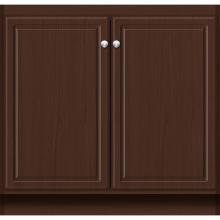 Strasser Woodenwork 26.009 - 36 X 18 X 34.5 Montlake View Vanity Ultra Choc Oak Std