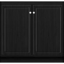 Strasser Woodenwork 26.010 - 36 X 21 X 34.5 Montlake View Vanity Ultra Midnight Oak Std