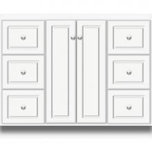 Strasser Woodenwork 29.575 - 42 X 18 X 34.5 Montlake View Vanity Ultra Sat White Sb