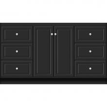 Strasser Woodenwork 31-727 - 60 X 18 X 34.5 Montlake View Vanity Ultra Dusky Oak Sb