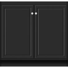 Strasser Woodenwork 28.609 - 36 X 18 X 34.5 Montlake View Vanity Ultra Sat Black Std