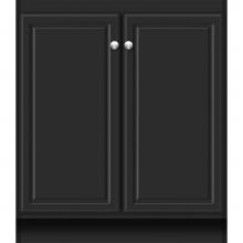 Strasser Woodenwork 28.614 - 30 X 21 X 34.5 Montlake View Vanity Ultra Sat Black Std