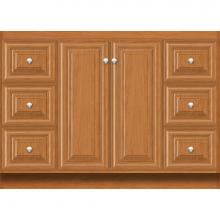 Strasser Woodenwork 29.352 - 48 X 21 X 34.5 Montlake View Vanity Classic Miter Nat Cherry Sb