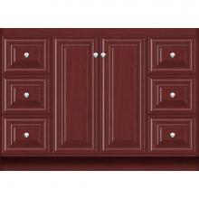 Strasser Woodenwork 29.455 - 48 X 18 X 34.5 Montlake View Vanity Classic Miter Dk Cherry Sb