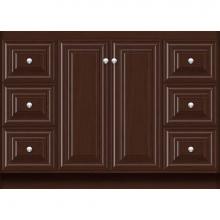 Strasser Woodenwork 29.458 - 48 X 18 X 34.5 Montlake View Vanity Classic Miter Choc Cherry Sb