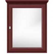 Strasser Woodenwork 57.417 - 24 X 6.5 X 31.5 Inset Med Cab Single Door Ogee Miter Dk Cherry