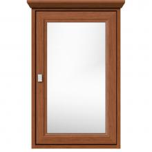 Strasser Woodenwork 57.405 - 19 X 6.5 X 31.5 Inset Med Cab Single Door Ogee Miter Cinn Cherry