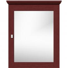 Strasser Woodenwork 76.384 - 24 X 6.5 X 31.5 Single Door Med Cab Square Dk Cherry