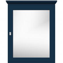 Strasser Woodenwork 58-927 - 24 X 6.5 X 31.5 Single Door Med Cab Square Lapis Night