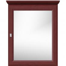 Strasser Woodenwork 70.811 - 24 X 6.5 X 31.5 Single Door Med Cab Ogee Miter Dk Cherry