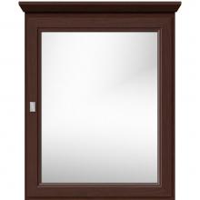 Strasser Woodenwork 70.799 - 24 X 6.5 X 31.5 Single Door Med Cab Ogee Miter Choc Cherry