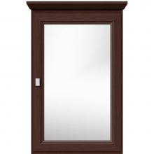 Strasser Woodenwork 70.844 - 19 X 6.5 X 31.5 Single Door Med Cab Ogee Miter Choc Cherry