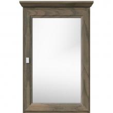 Strasser Woodenwork 85-098 - 19 X 6.5 X 31.5 Single Door Med Cab Ogee Miter Dusky Oak