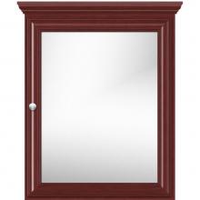 Strasser Woodenwork 76.684 - 24 X 6.5 X 31.5 Single Door Med Cab Classic Miter Dk Cherry