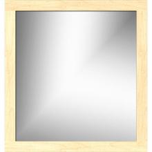 Strasser Woodenwork 78.792 - 30 X .75 X 32 Framed Mirror Non-Bev Square Nat Maple